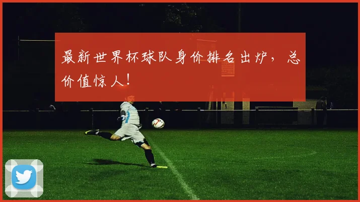 最新世界杯球队身价排名出炉，总价值惊人！